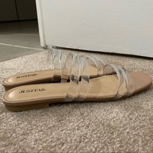 Clear Strap Sandals